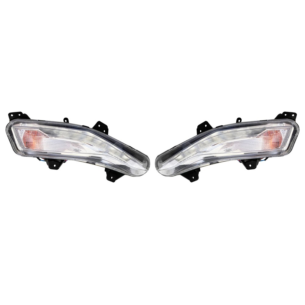 For Chevrolet Malibu LS/LT/RS 2024 Pair LED DRL Fog Lights Turn Signal Lights