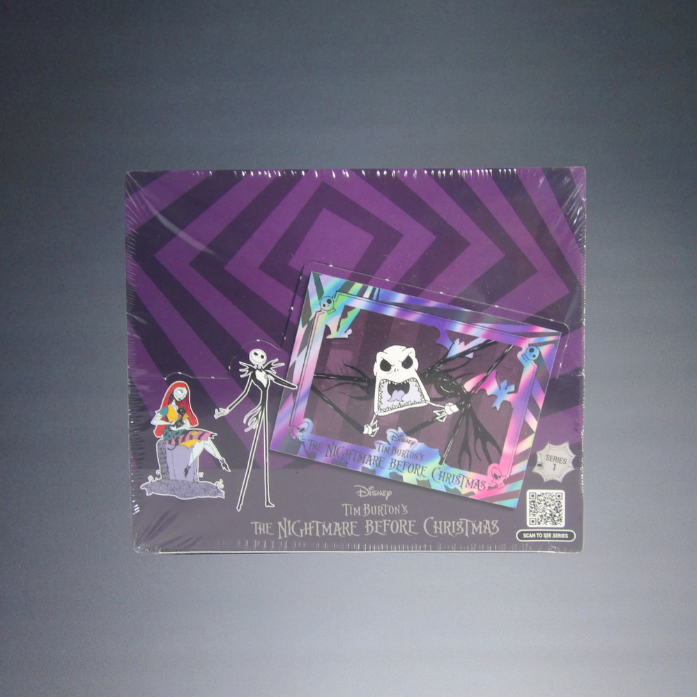 2024 DISNEY'S NIGHTMARE BEFORE XMAS SERIES 1 CYBERCEL 20 PACK DISPLAY CASE