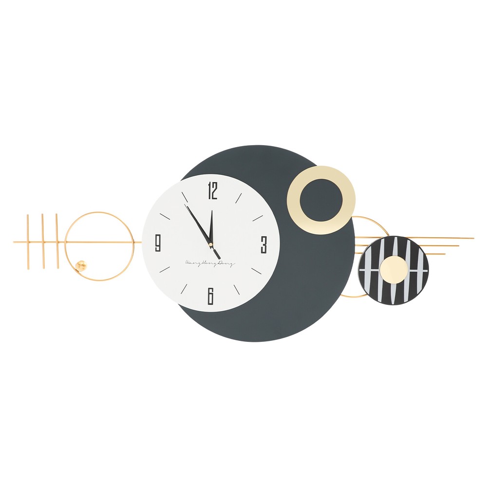 Silent Battery Operated Wall Clock Modern Office Home Decor