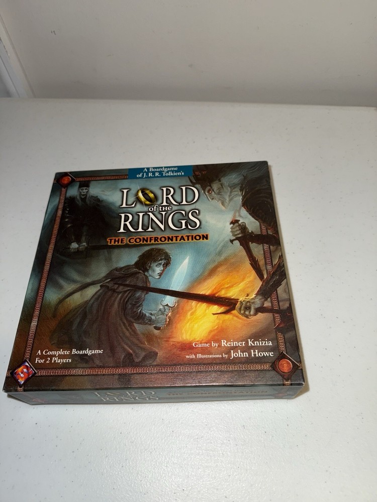 Lord of the Rings the Confrontation Game - Fantasy Flight 2002