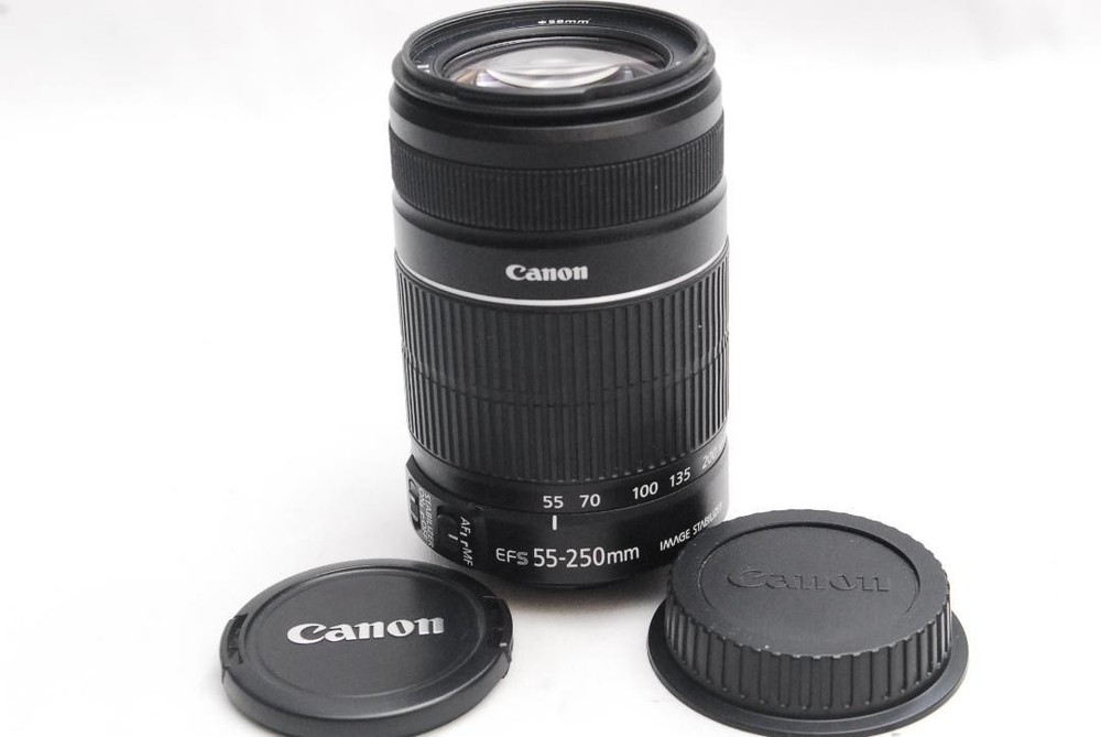 Canon EFS 55-250mm f4-5.6 IS II Telephoto Zoom Lens - Pre-Owned
