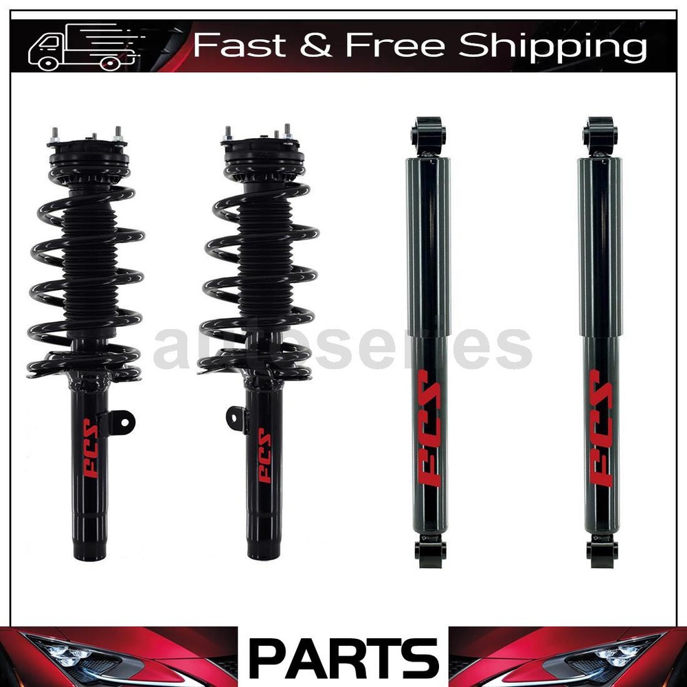 Front Struts w/ Coil Spring Rear Shocks Fits 2010 Ford Transit Connect