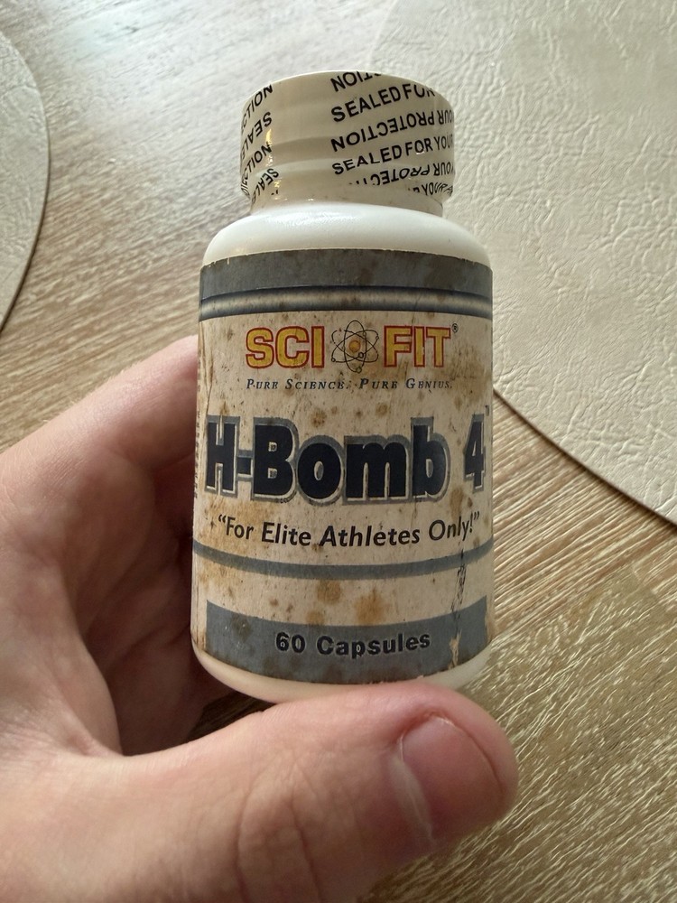 *OLD PH STACK* SciFit H-Bomb 4 — Legendary Pre-Ban Formula | Discontinued RARE