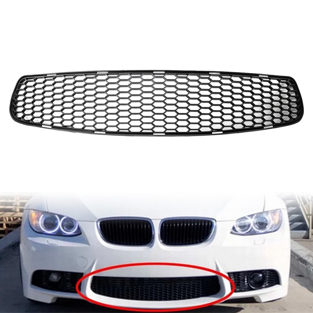 US Front Bumper Lower Grille For BMW 3 Series E90 E92 E93 M3 Style 2009-2011