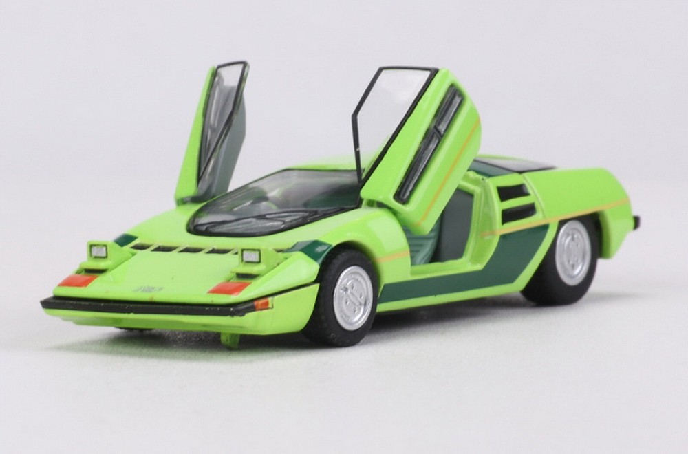 DCT 1/64 Scale Dome zero Green Diecast Car Model Toy Collection Gift