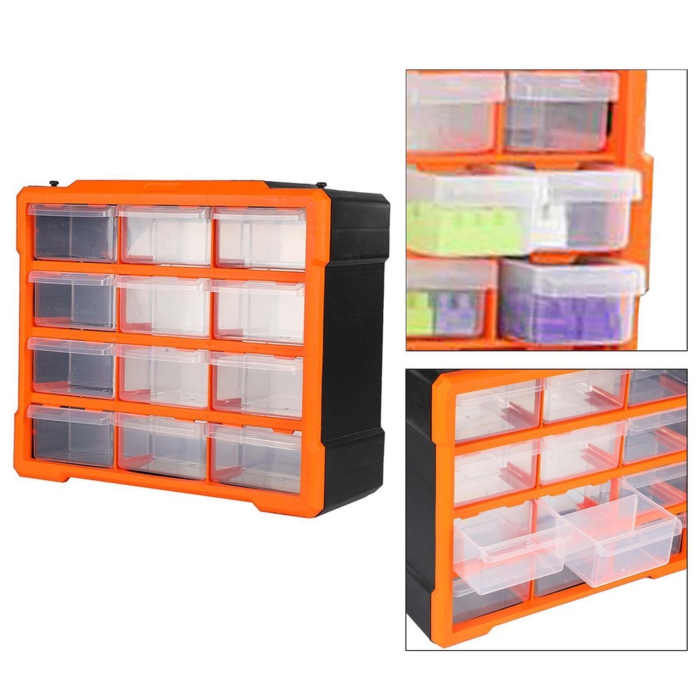 Multipurpose Mini Drawer Organizer for Components and Small Parts Storage