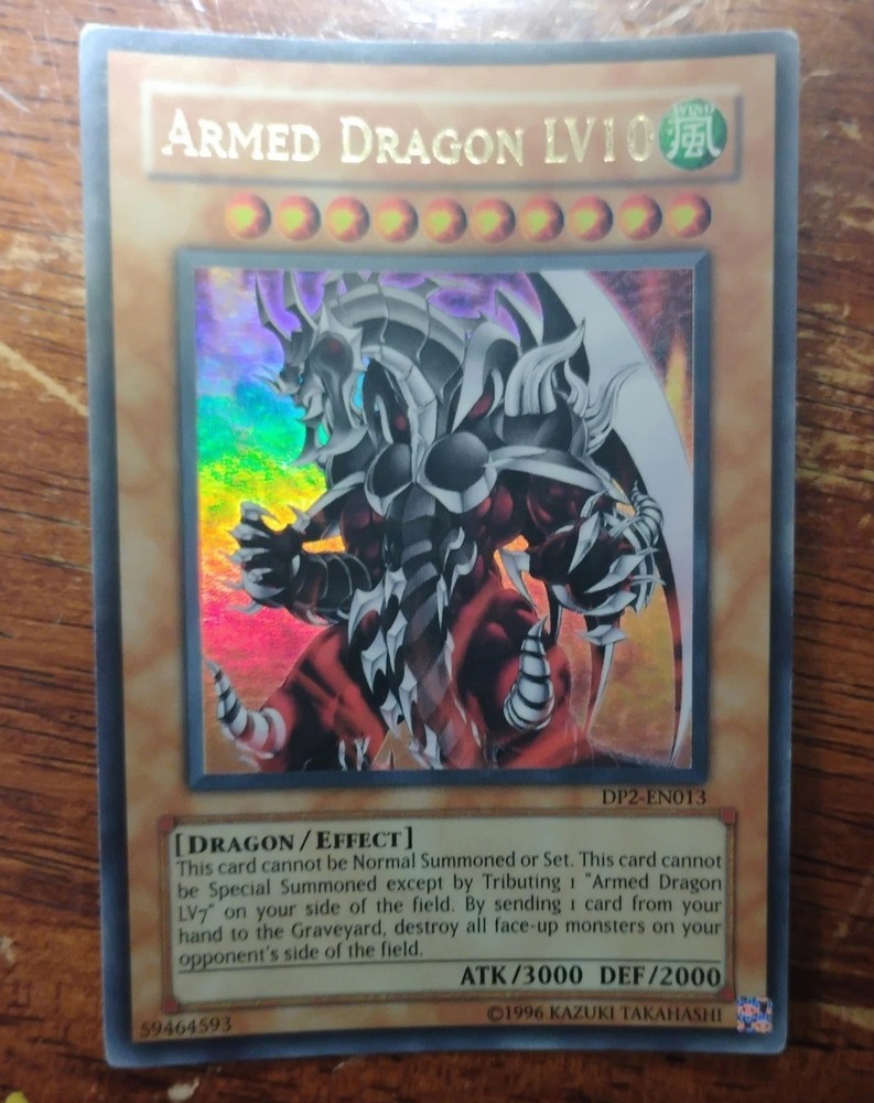 Yugioh Armed Dragon LV10 OP15 Ultimate Rare NM OTS Pack