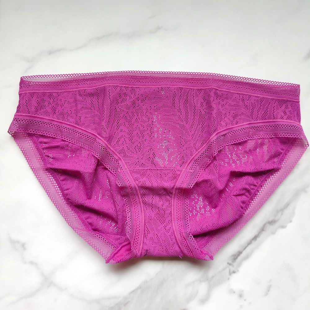 Soma Stretch Lace Hipster Panty Orchid Daze SZ S/XL