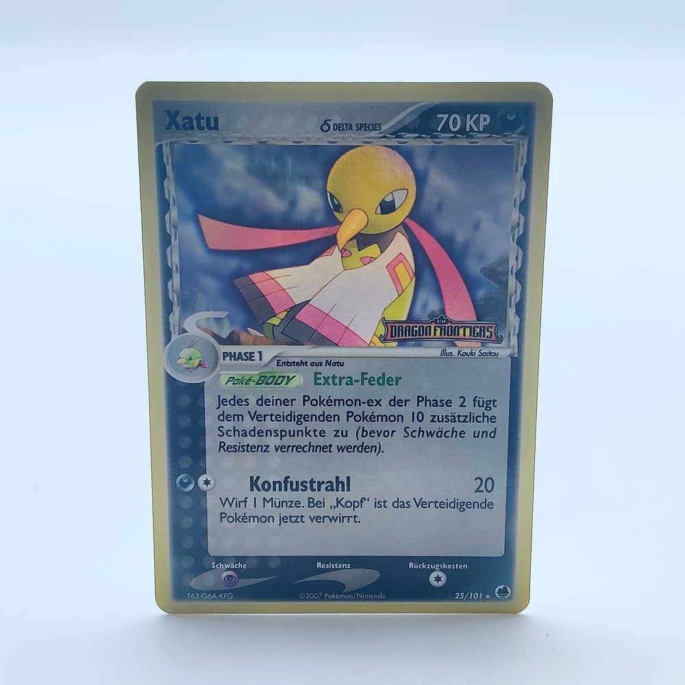 Pokemon TCG Karte Xatu Reverse 25/101 ex Dragon Frontiers Deutsch