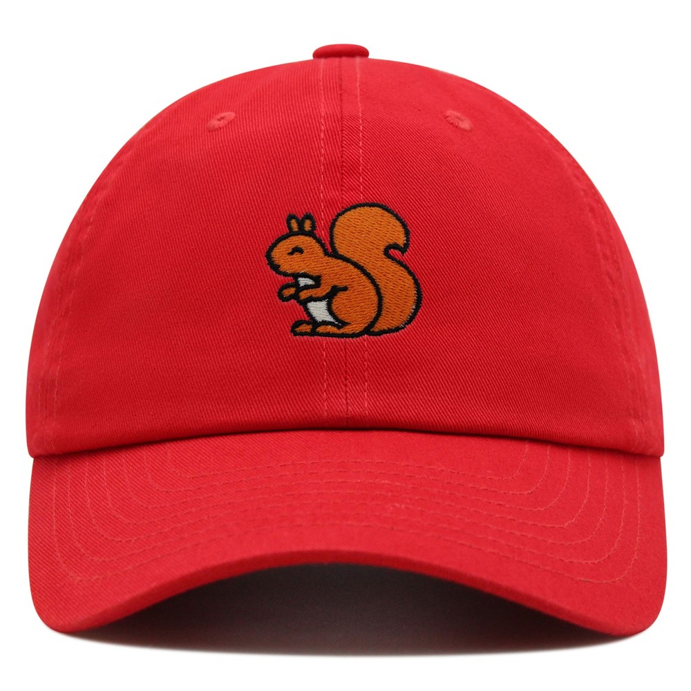 JPAK Squirrel Premium Dad Hat Soft Cotton Breathable Animal Lover Wildlife