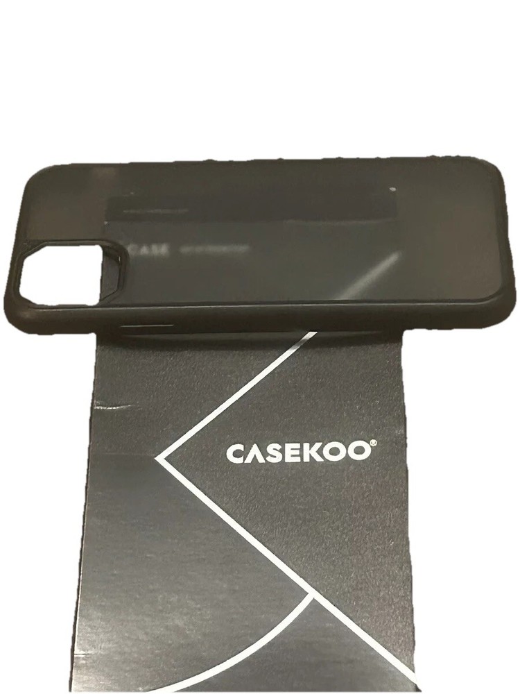 IPHONE 11 PRO MAX  PHONE CASE BLACK CASEKOO CLEARANCE SALE