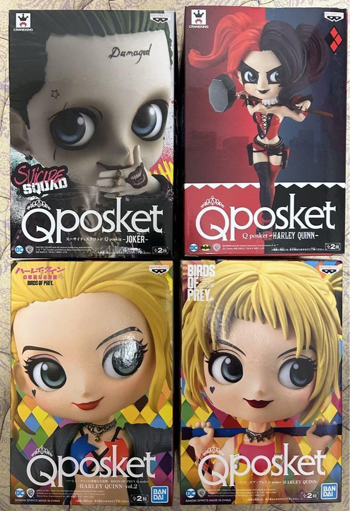 Qposket Harlequin Joker Figure
