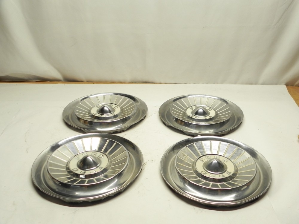 VINTAGE 1957-58-59 FORD RANCHERO, THUNDERBIRD & FAIRLANE SET OF 4 14