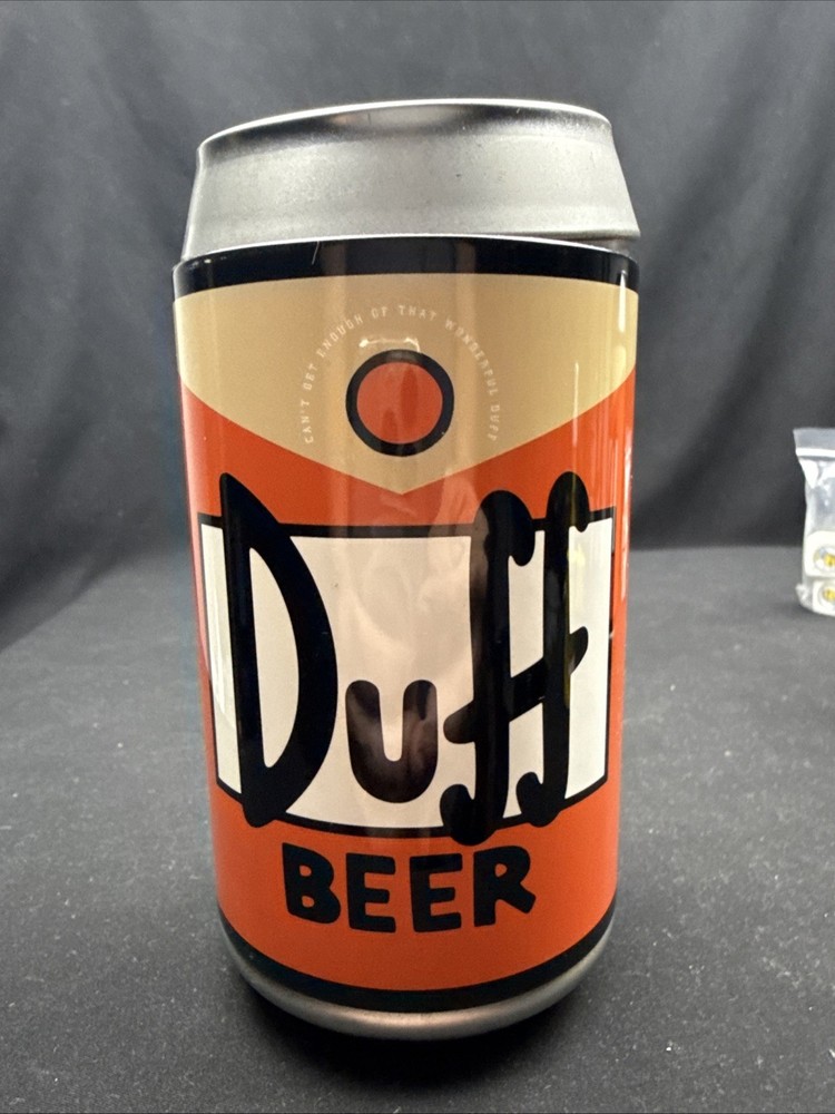 The Simpsons Duff Beer Can 5.5
