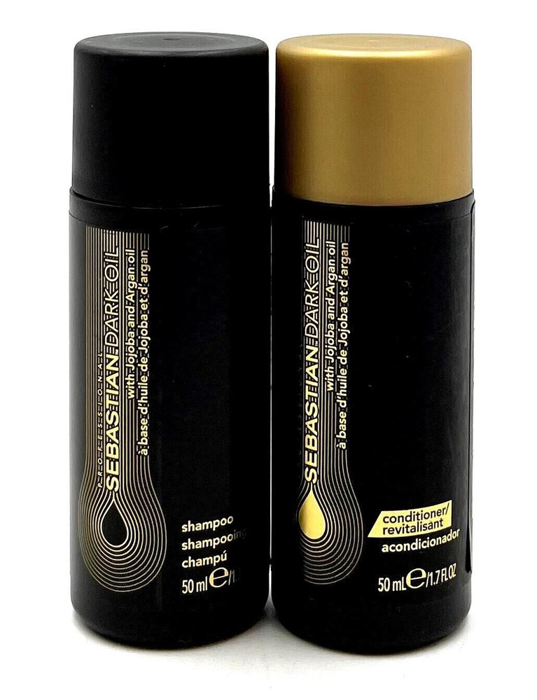 Sebastian Dark Oil Shampoo and Conditioner Travel Duo 1.7 oz
