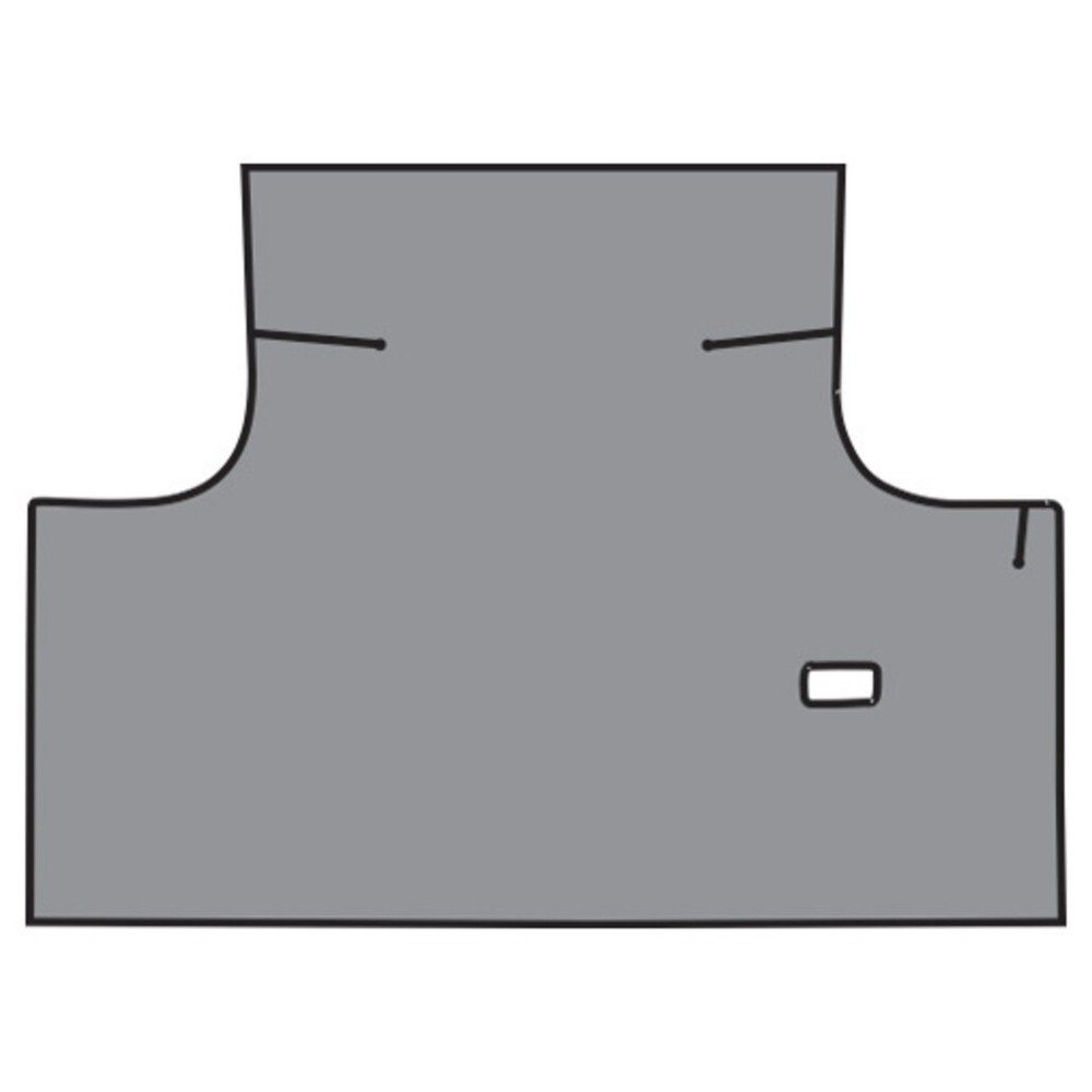 Trunk Mat for 1969-70 Plymouth Fury Convertible Cut & Sewn TM Vinyl Complete 1Pc