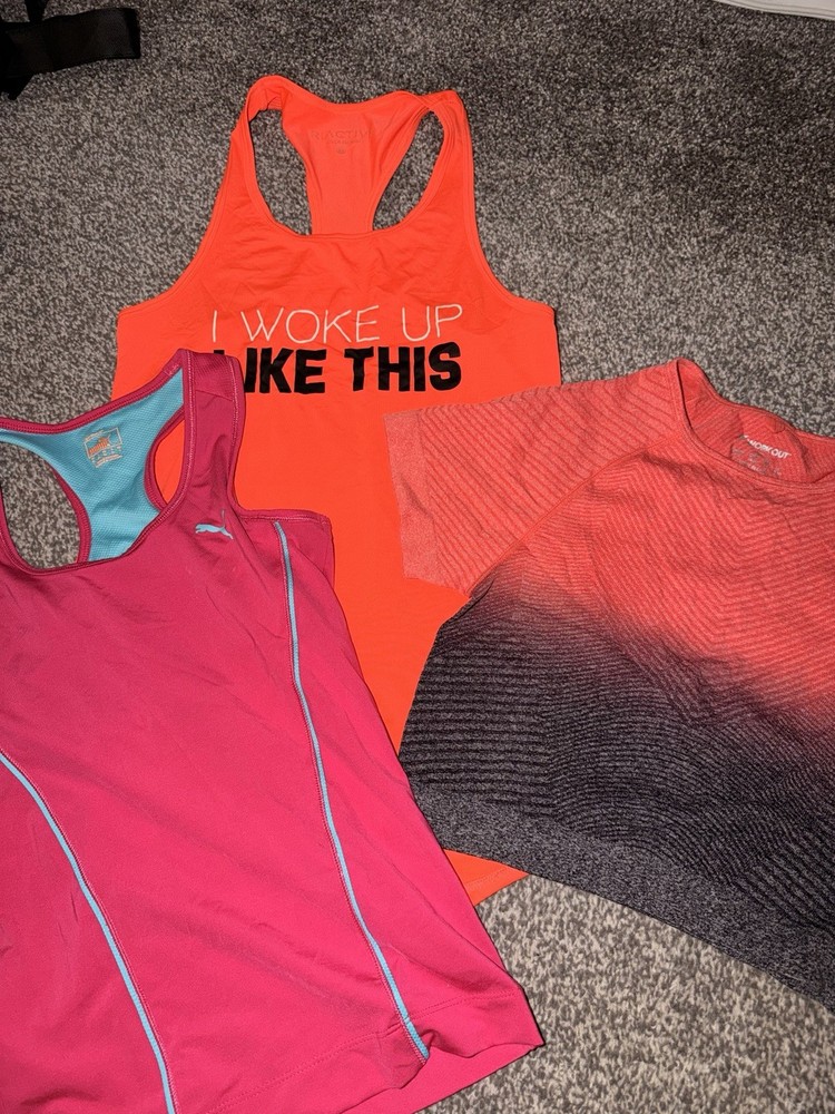 Puma River Island Primark Gym Top Bundle Size Xs Running Gym Wear