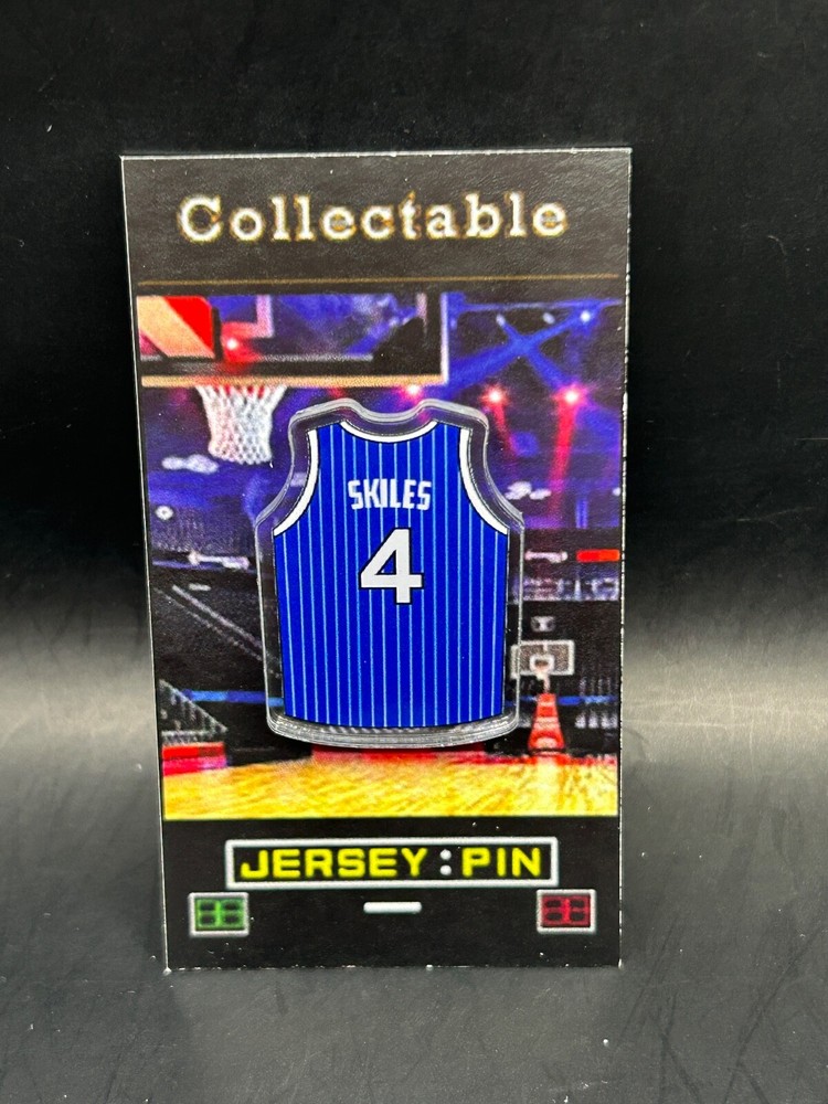 Orlando Magic Scott Skiles jersey lapel pin-Classic RETRO Collectable-FREE SHIP