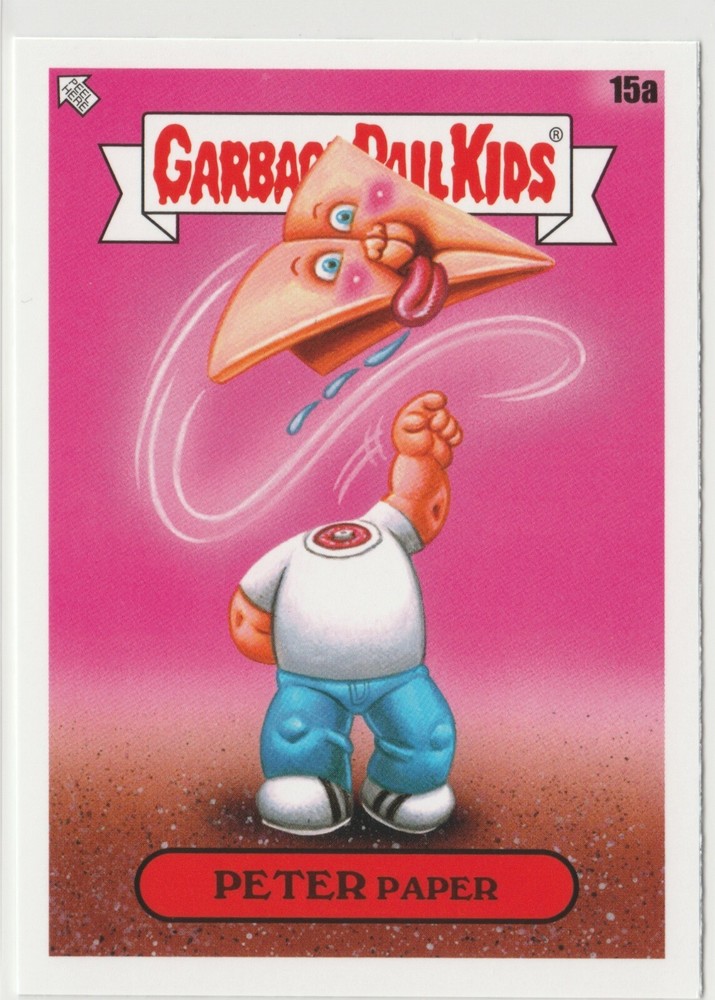 Peter Paper #15a Garbage Pail Kids GPK 2024 Kids At Play KAP Series