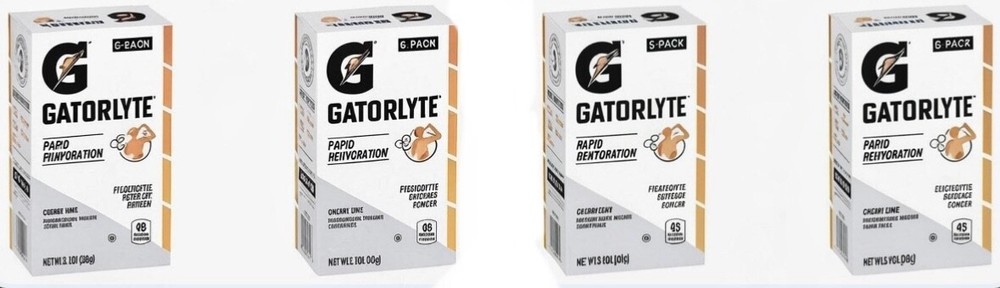 Gatorade Gatorlyte Cherry Lime Electrolyte Powder Drink Mix Packets, 24 Count, 3.1 oz