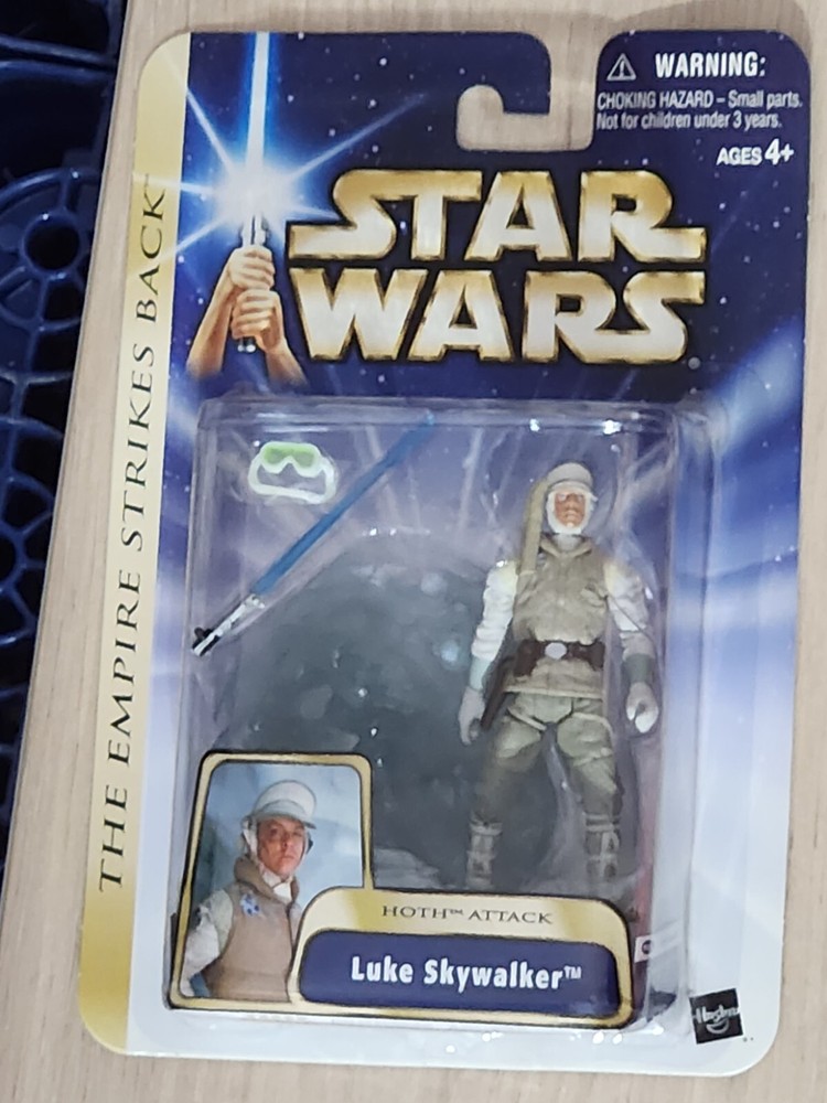 2003 Star Wars The Empire Strike Back Luke Skywalker Hoth Attack Figure Hasbro