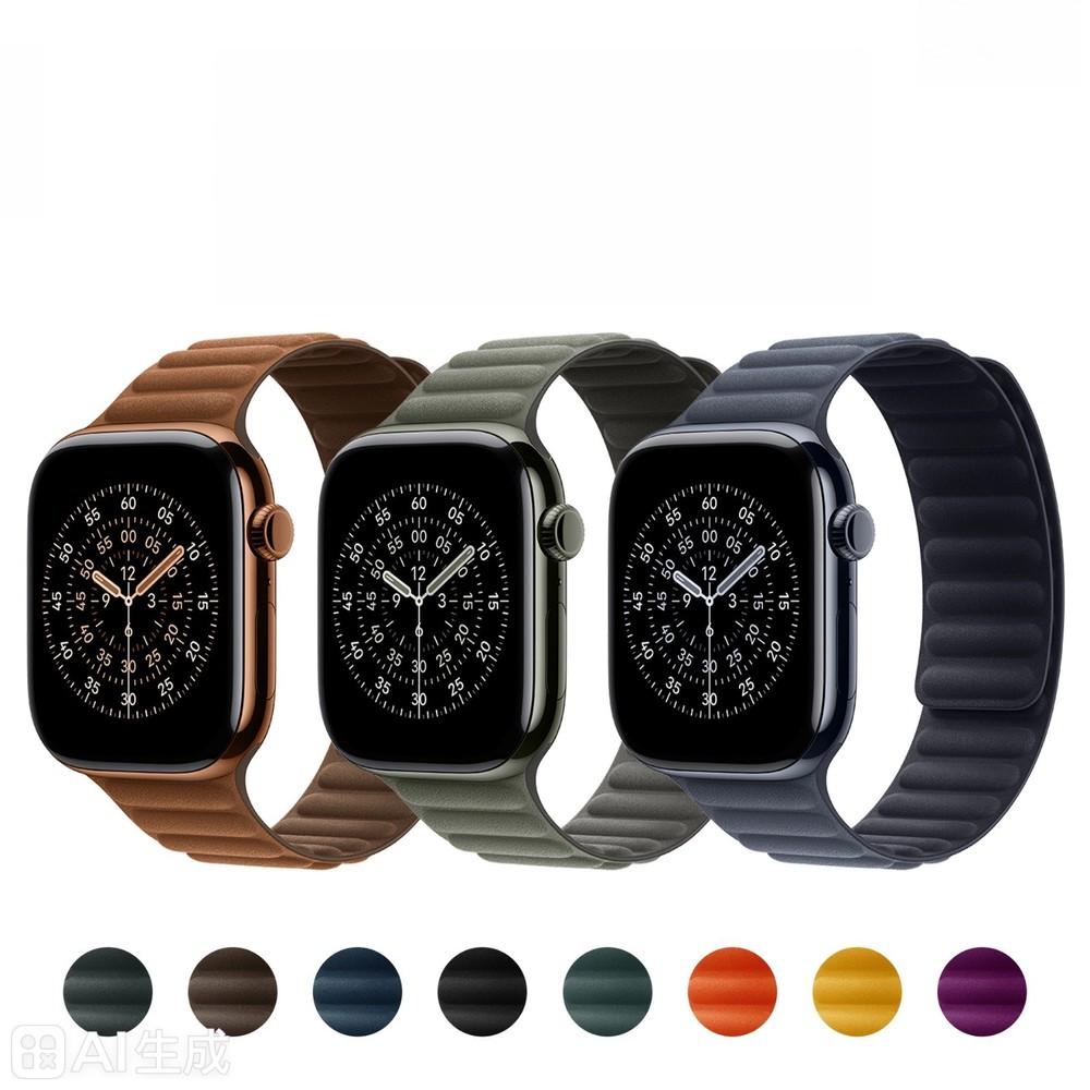 FineWoven Magnetic Link Band For Apple Watch 11 10 9 8 7 SE 40/44/41/45/46/49mm