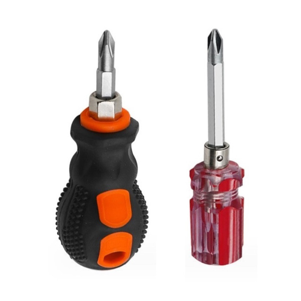 Mini Magnetic Cross Screwdriver Set - 2pcs Multipurpose Repair Tool