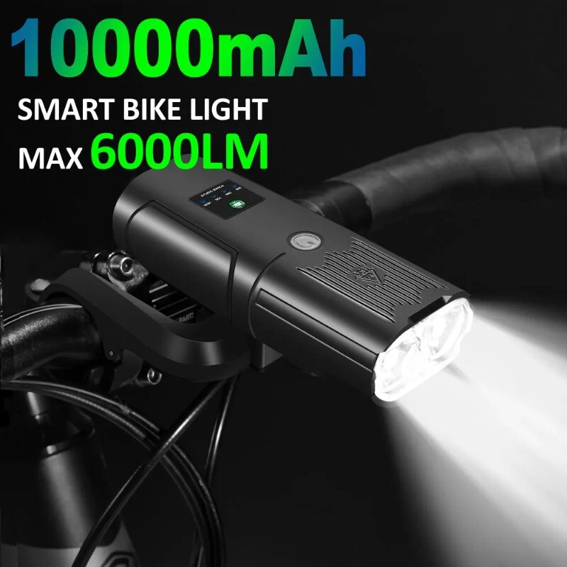 Waterproof USB Rechargeable Smart Bike Light for MTB Cycling Accessories