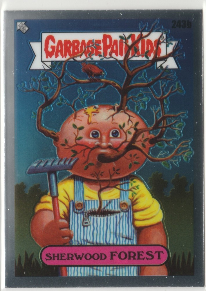 Sherwood Forest Garbage Pail Kids GPK 2023 Chrome Series 6 CS6 #243b