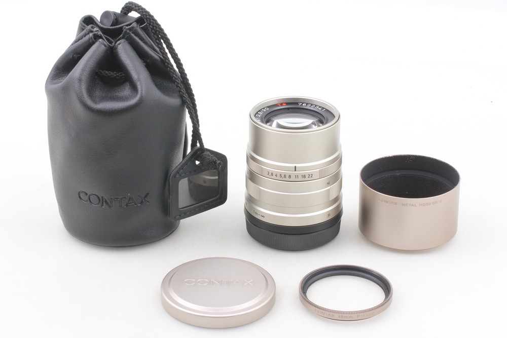 Contax Carl Zeiss Sonnar T 90mm f28 Lens for G1 G2 Mint Condition Japan