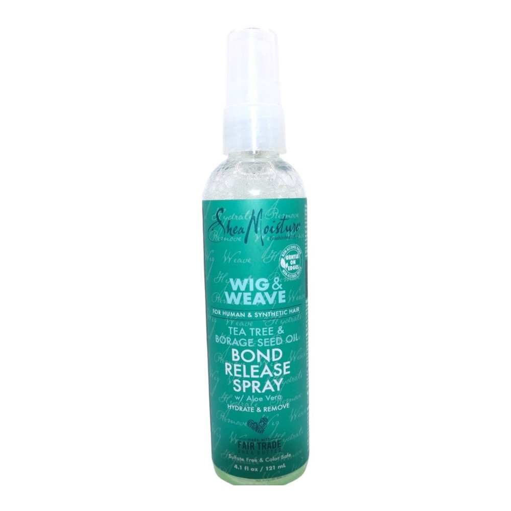 Shea Moisture Wig & Weave Bond Release Spray W/ Aloe Vera-4.1oz.