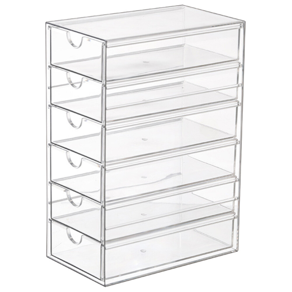 Clear Acrylic Desktop Drawer Organizer for Trinkets & Small Items  