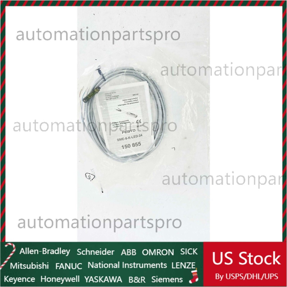 US FREE TAX New FESTO SME-8-K-LED-24 150855 Proximity Switch