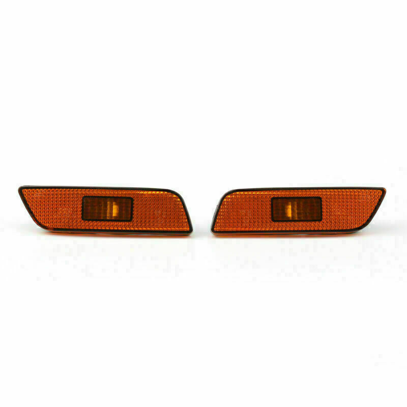Volvo S80 98-06 Front Bumper Turn Signal Lights Pair Left Right #8