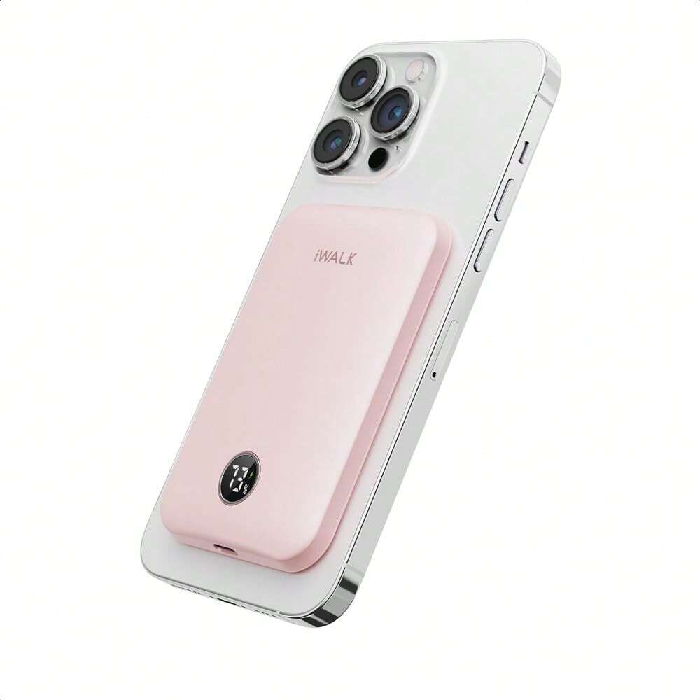Ultra-Thin 5000mAh IWALK Magnetic Wireless Power Bank 18W Fast Charging Portable Charger