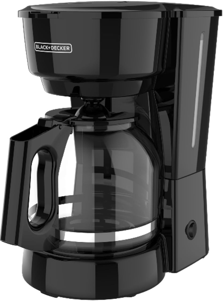 12-Cup Coffee Maker with Easy On/Off Switch, Easy Pour, Non-Drip Carafe with Rem