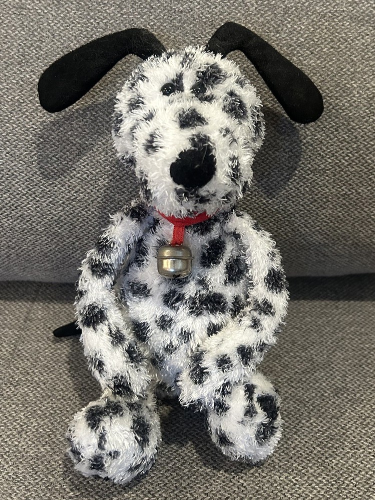 Jellycat Ciao Bella Panettone Dog Puppy Spotted Dalmatian *VERY RARE* Bell
