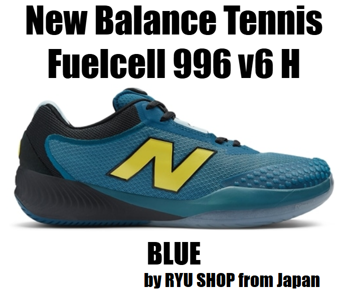 New Balance Men's tennis shoes Fuelcell 996 v6 H U6 MCH996U6 4E BLUE