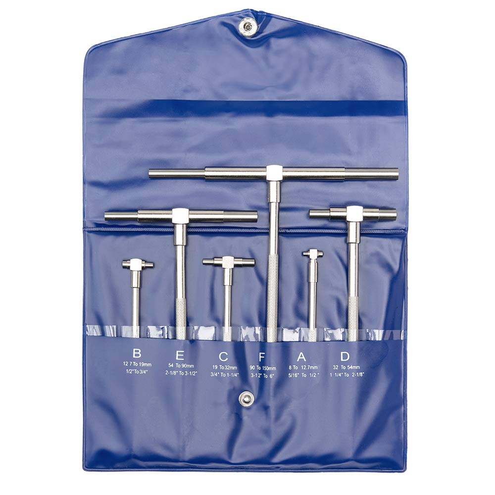 6 Pc Telescoping Gage Set, 5/16