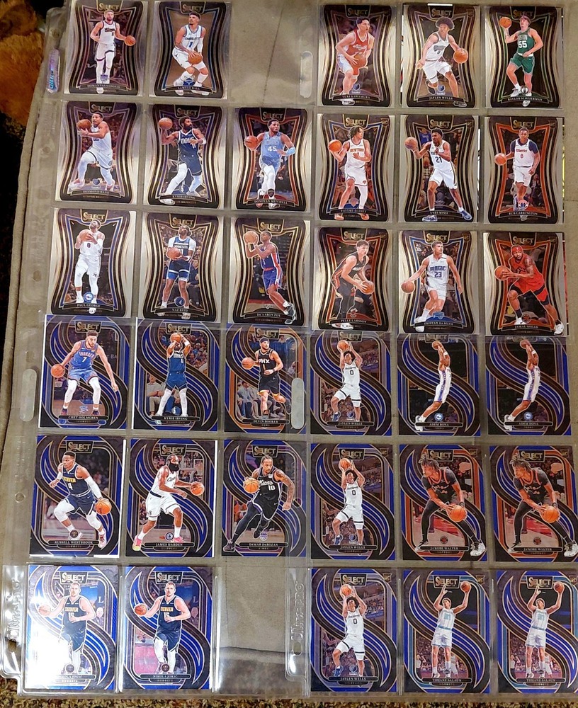 2024-25 Panini Select nba lot of 291 rookies & parallels