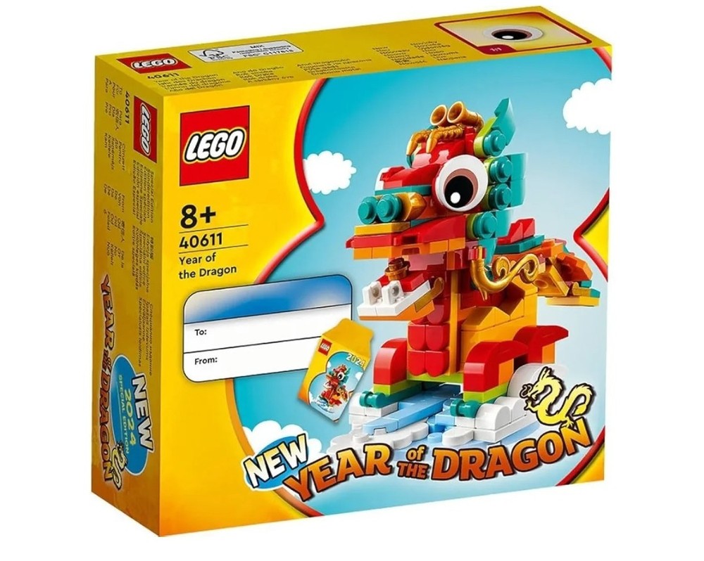 LEGO 40611 Year of the Dragon Lunar New Year Seasonal Set with Discount Code-image