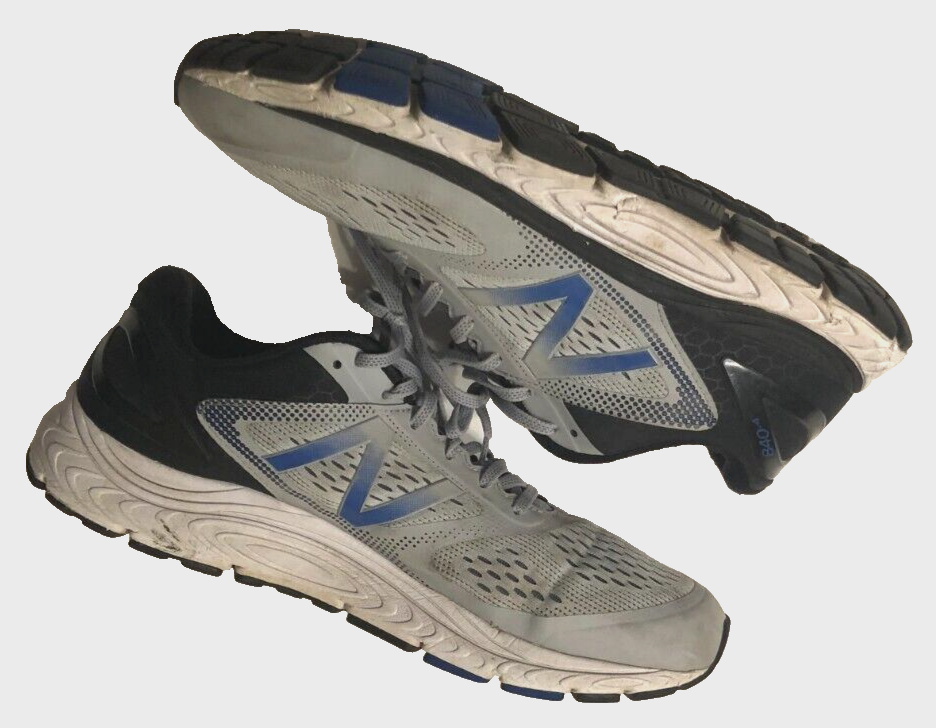 New Balance 840v4 Running Shoes Men's M840GB4 Gray Black Sneakers Fitness 14
