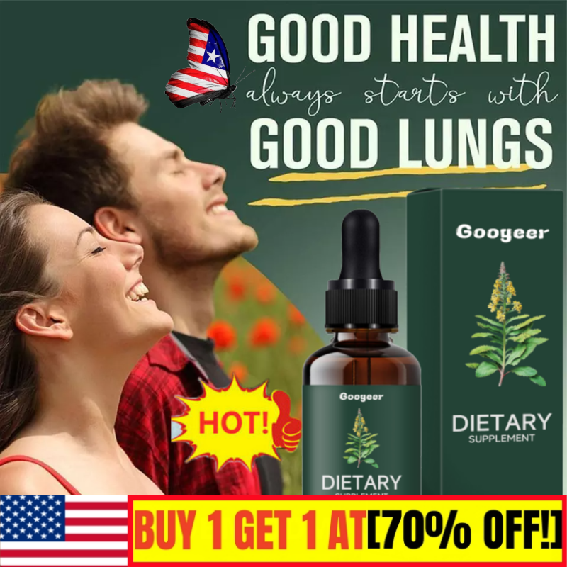 NEW Mullein Leaf Extract Drops 30ml Lung Cleanse Respiratory Herbal Drop Health