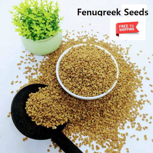 Fenugreek Seeds Non-GMO Trigonella Foenum Graecum Whole Methi Seeds 100g