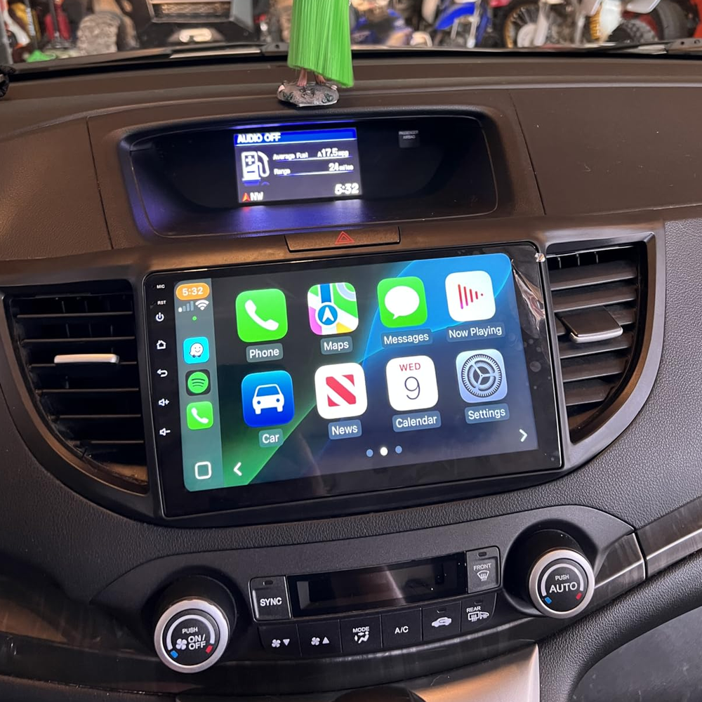 64GB Apple Carplay For Honda CRV 2012-2016 Car Stereo Radio Android 13+Cam GPS