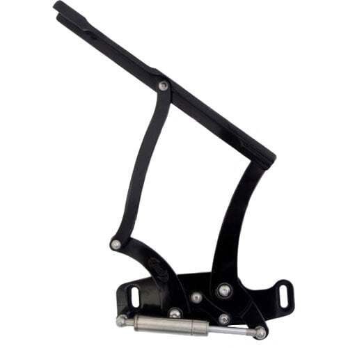 Eddie Motorsports MS149-50BK Billet Hood Hinges 1967-1969 Chevy Camaro Gloss Bla