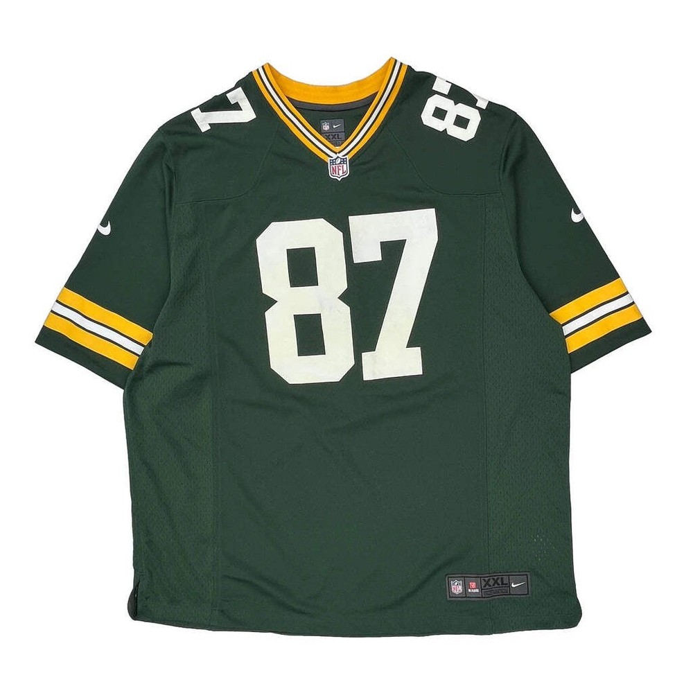 Green Bay Packers Nike Nfl Football Jersey - 2XL Green Polyester