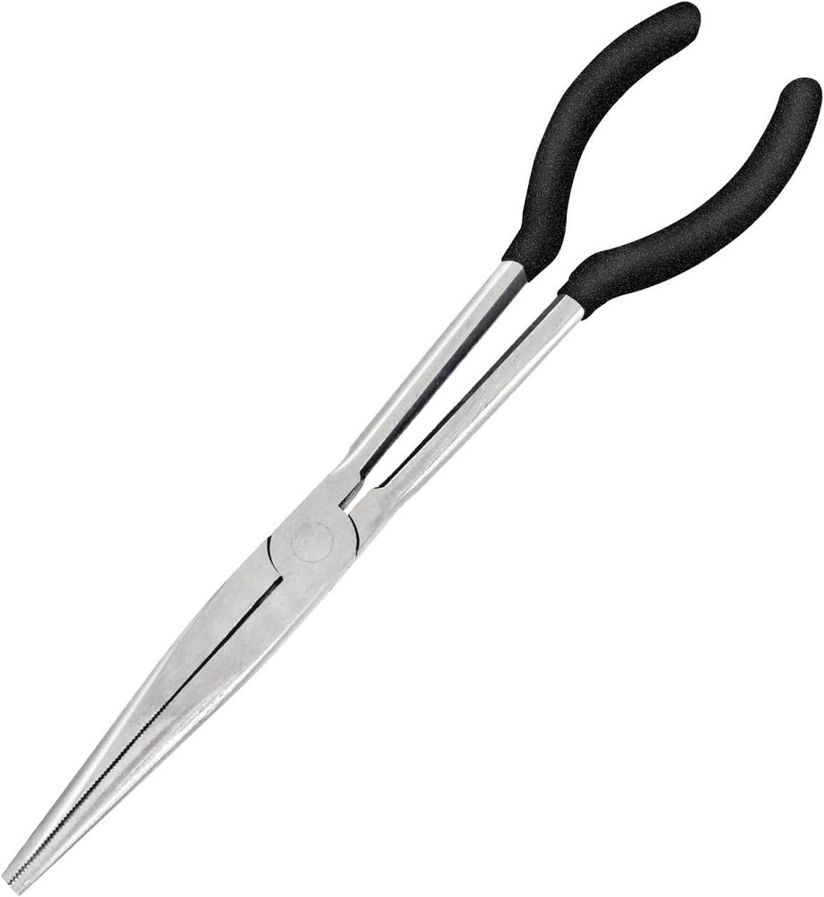 1 Piece 11 Inch Long Reach Pliers Set - Long Needle Straight Needle Nose