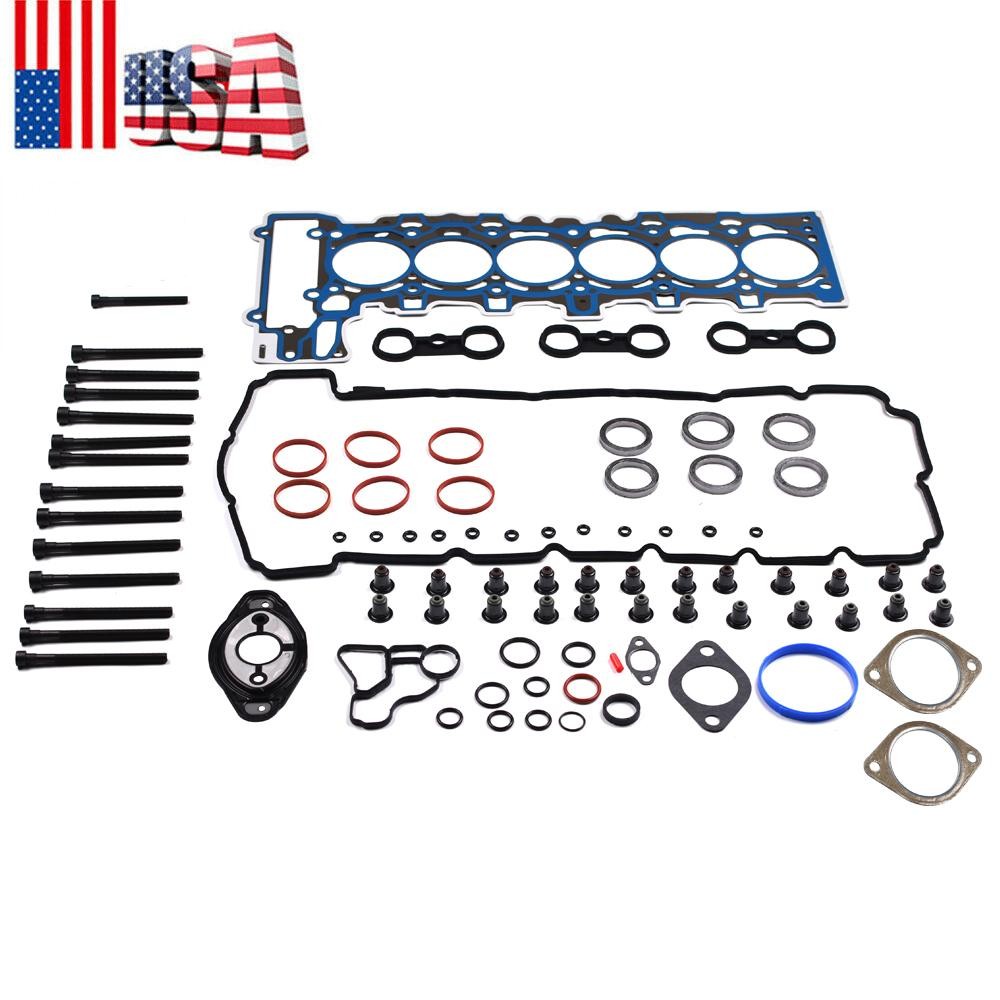 Head Gasket Bolts Set For 2007-2013 BMW 128i 328i 528i xDrive X3 X5 Z4 3.0L