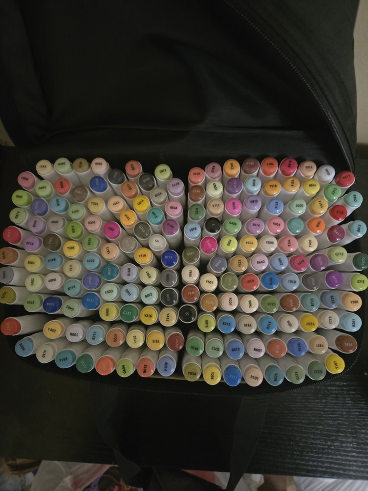 bianyo markers 180 Brush & Fine Tips